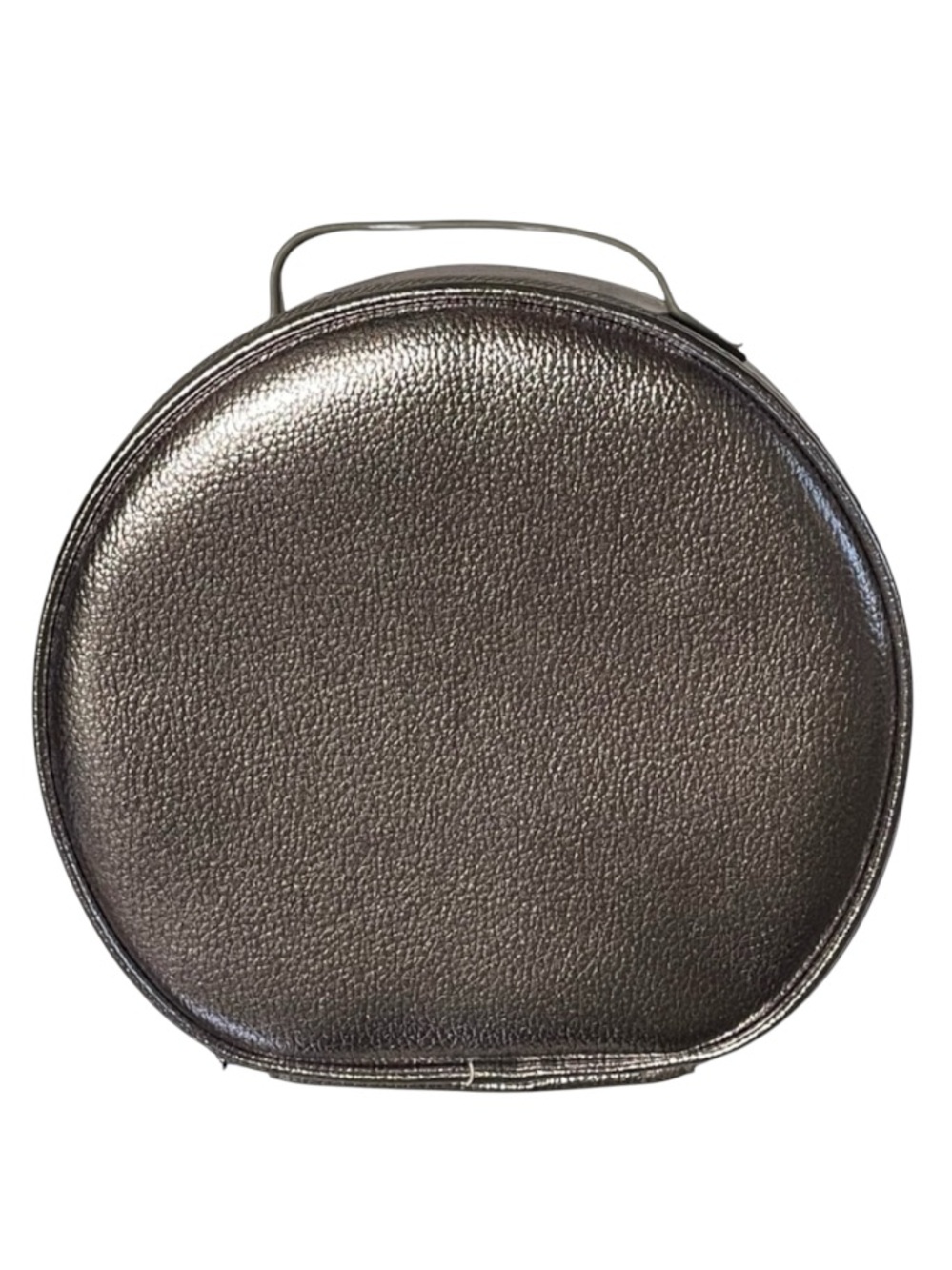 Neiman Marcus unlabeled makeup cosmetic travel bag in Silver